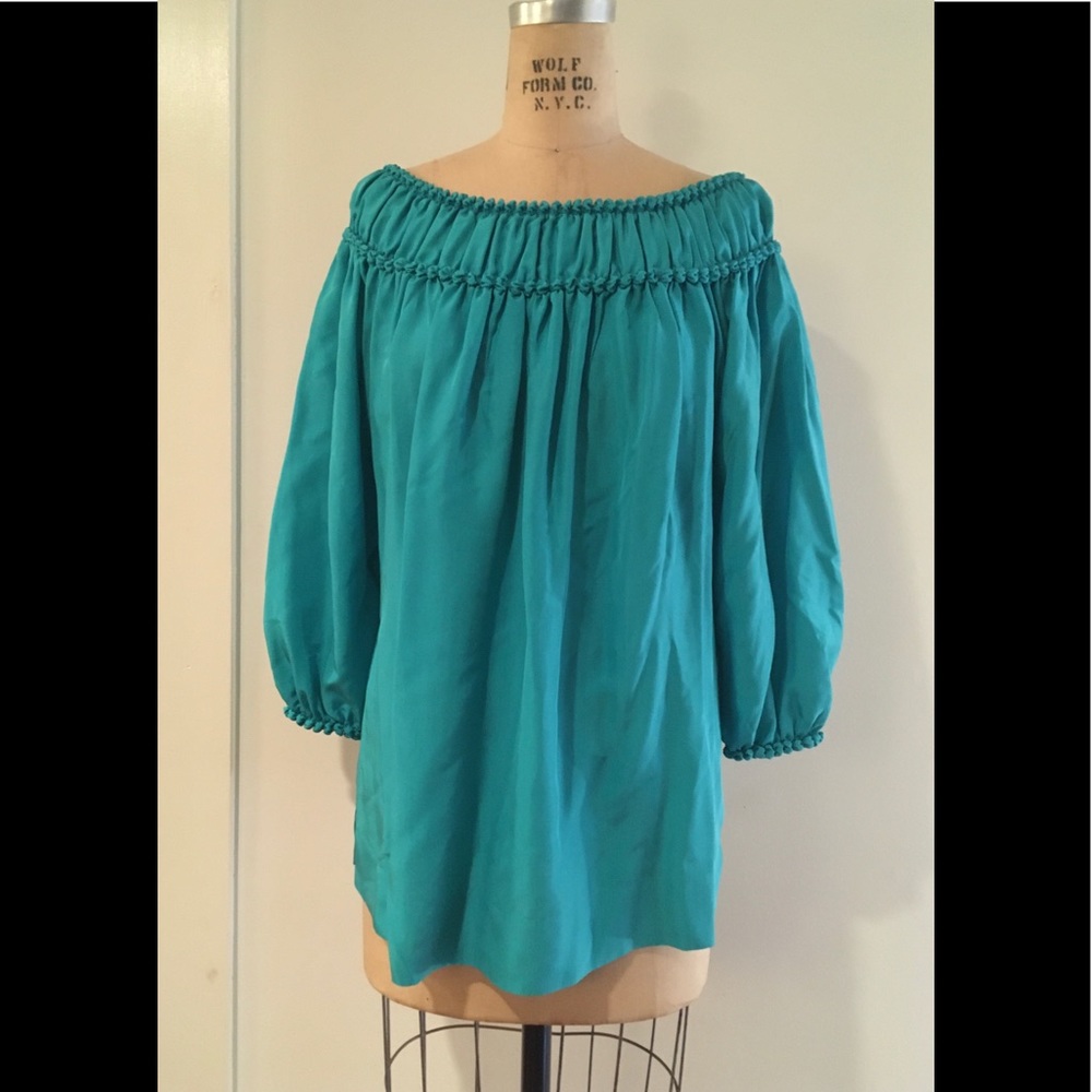 ESCADA Silk On-Off Shoulder Top